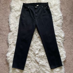 Vintage Harley Davidson Men’s Straight Leg Relaxed Fit Jeans Black 40x36